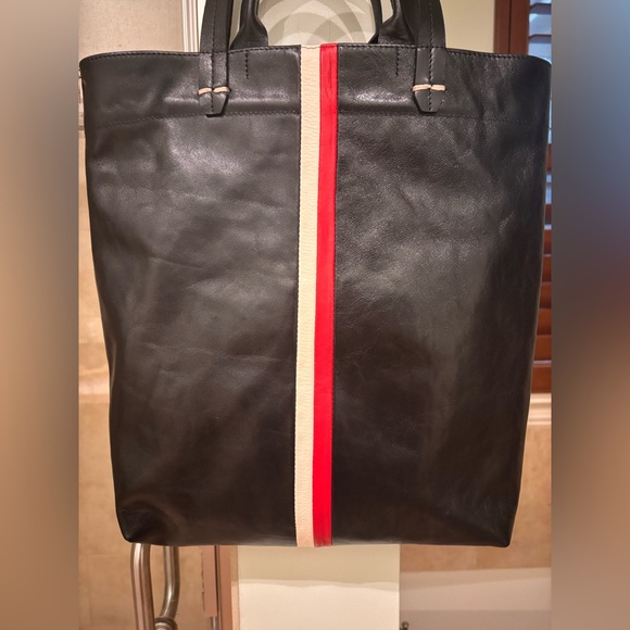 Clare V Micheline, Black with Racing Stripe - Picture 2 of 9